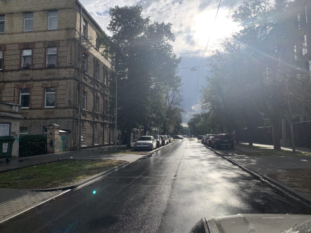 Ramaus eismo T. Ševčenkos g. (T. Ševčenkos g.) - Street - construction photos