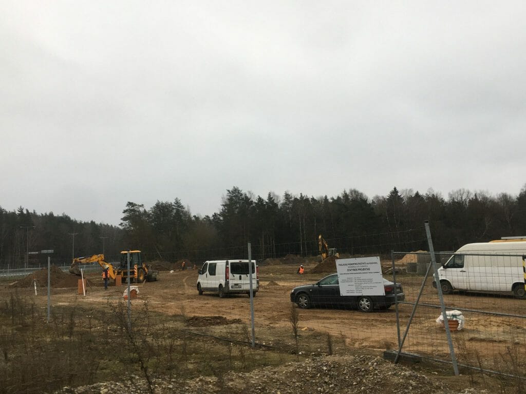 Tokvila centras Savanorių pr. 274 (Savanorių pr. 274) - Autosalons / Auto apkalpošanas centrs - būvdarbu attēli