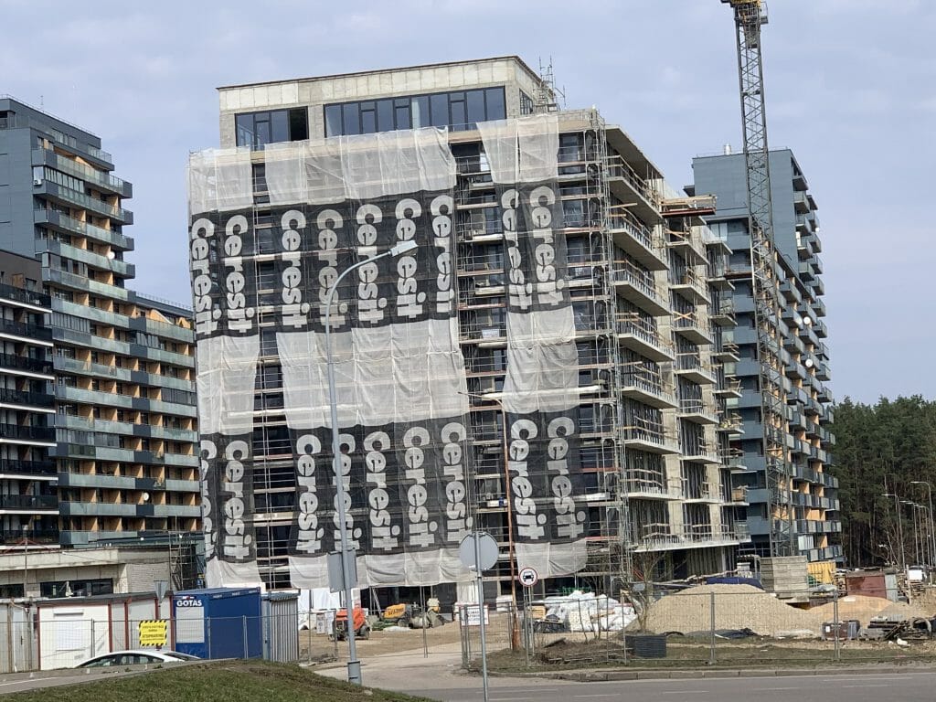 Trinapolio namai 2 etapas (Trinapolio g. 3) - Multi apartment - construction photos