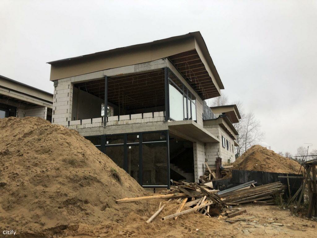 Terasų g. 19 (Terasų g. 19) - Rindu mājas - būvdarbu attēli