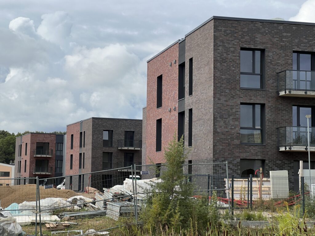 PaJustis 2 etapas (daugiabučiai) (Mozūriškių g. 190) - Multi apartment - construction photos