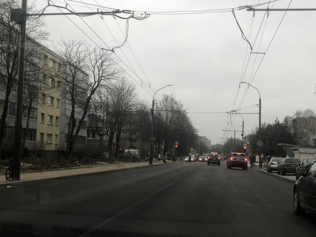 Kovo 11-osios g. rekonstrukcija (Kovo 11-osios g.) - Bike path, Street - construction photos