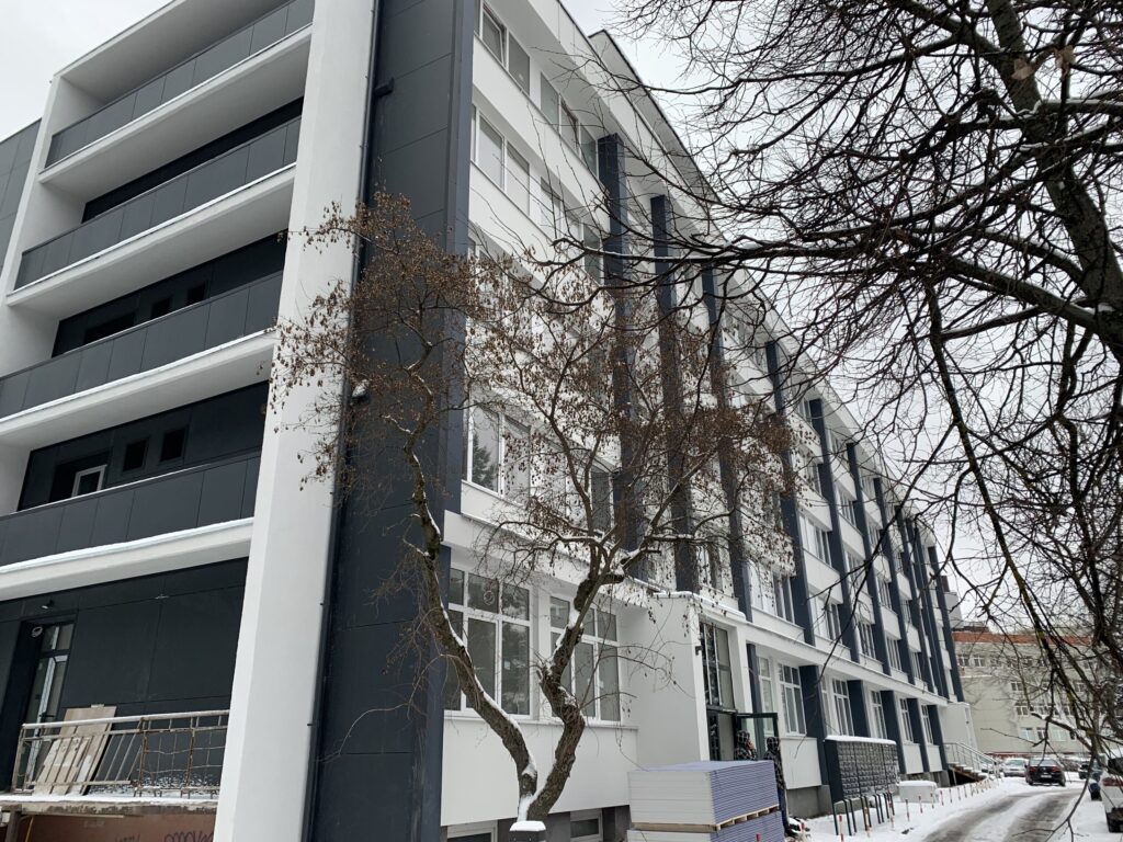 ST.41 (Studentų g. 41) - Co-living, Lofts - construction photos