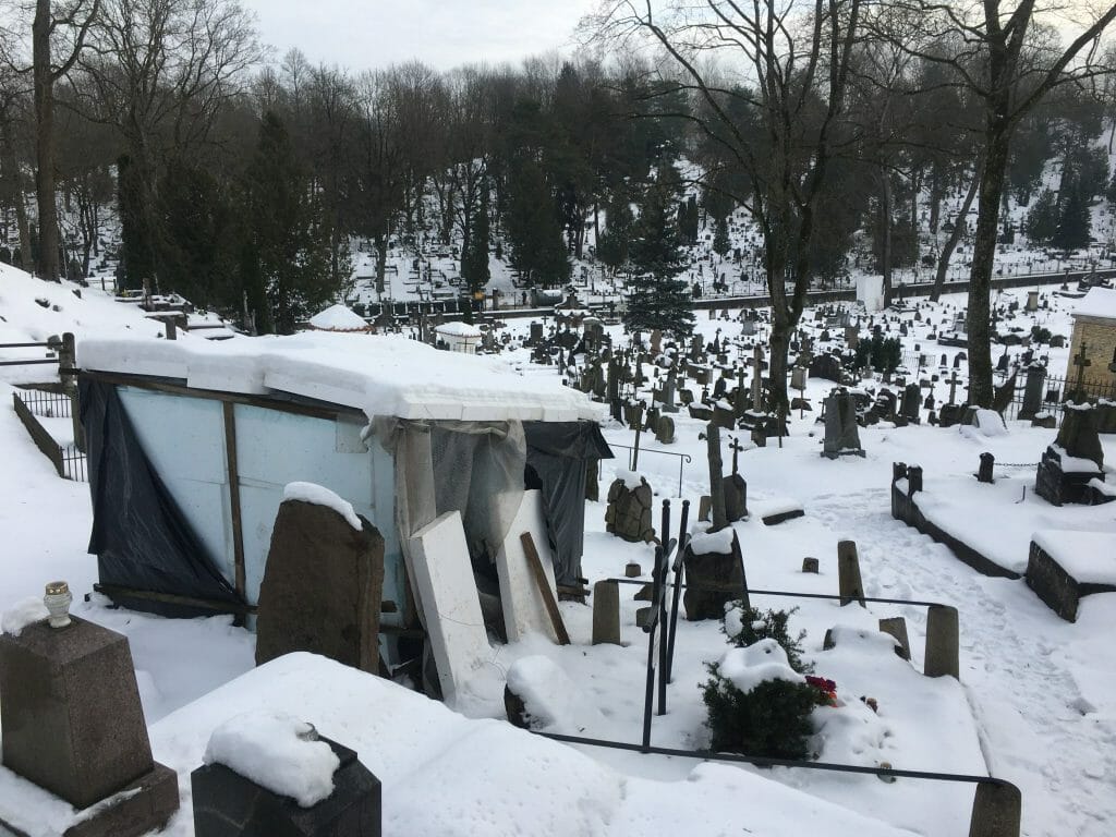 Rasų kapinių rekonstrukcija (Rasų g.) - Funeral services and sites - construction photos