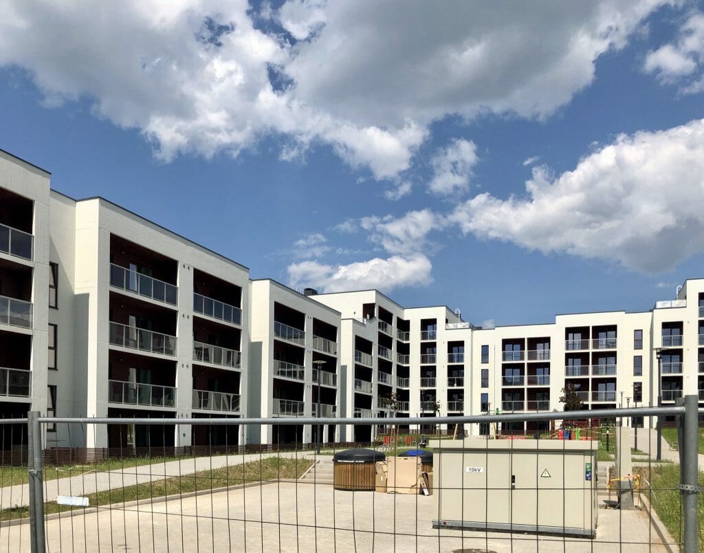 Naujoji Pilaitė 12 kvartalas (Tolminkiemio g. 37) - Multi apartment - construction photos