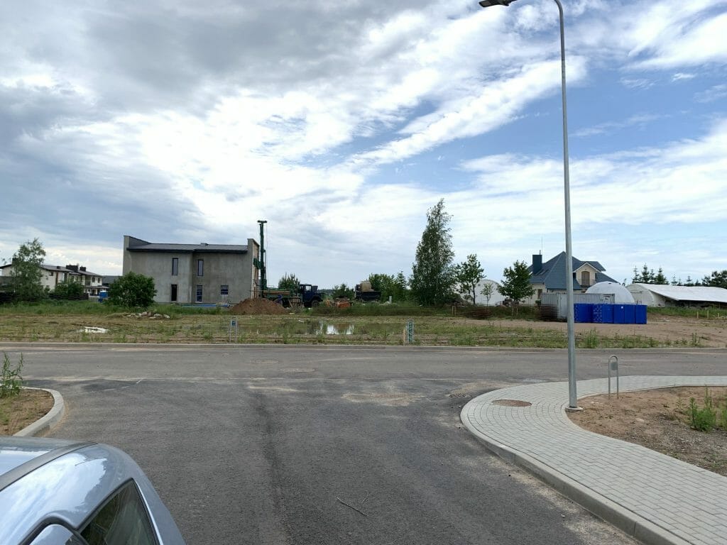 Bendorėlių slėnis (Blindžių g.) - Land plots - construction photos