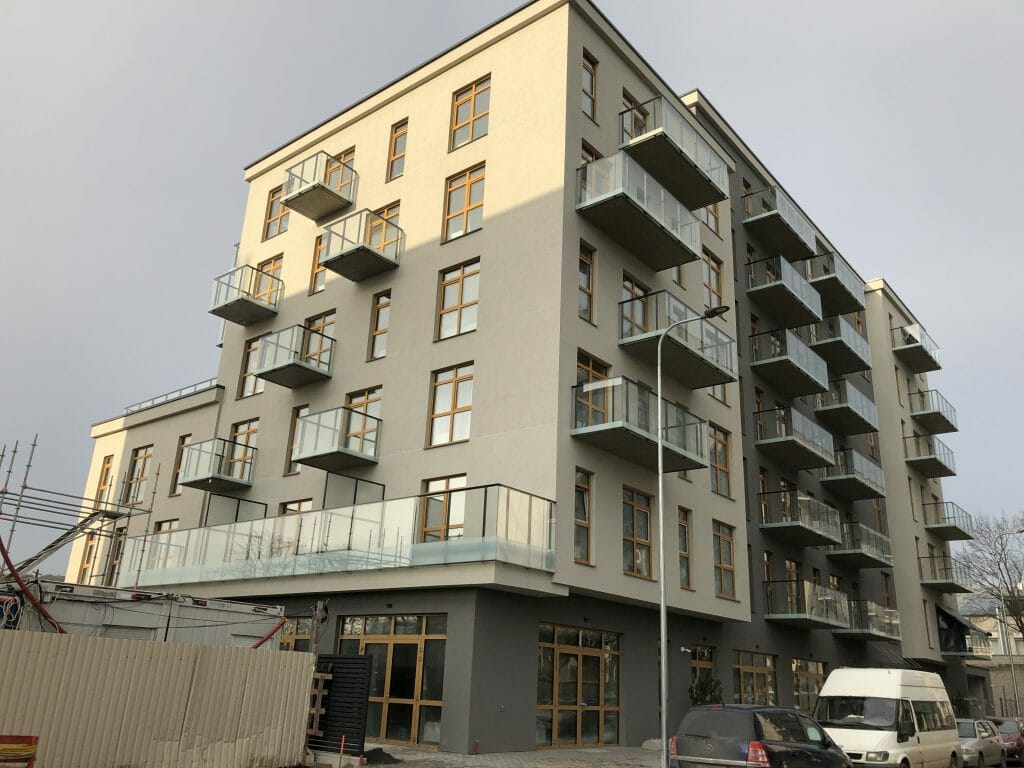 Miesto ritmu (Žalgirio g. 106A) - Multi apartment - construction photos