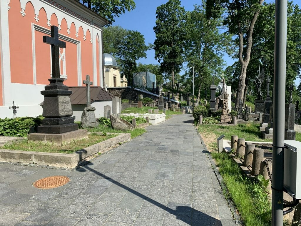 Rasų kapinių rekonstrukcija (Rasų g.) - Funeral services and sites - construction photos