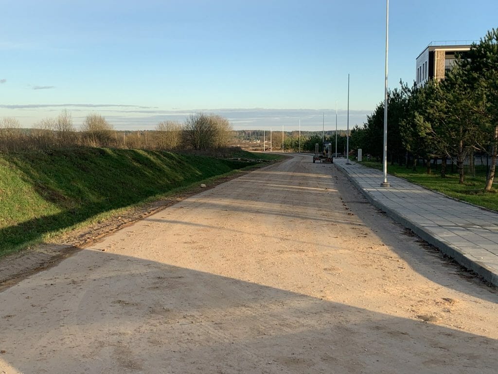 Dangeručio g. ir Daujoto g. (Dangeručio g.) - Street - construction photos