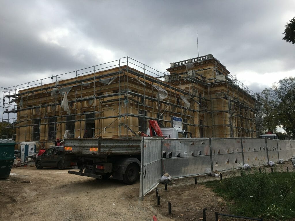 Trakų Vokės dvaro rekonstrukcija (Žalioji a. 2A) - Muzejs - būvdarbu attēli