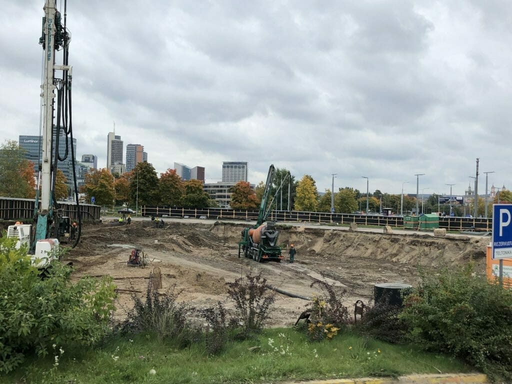 Teltonika Saltoniškių g. (Saltoniškių g. 14) - Office center - construction photos