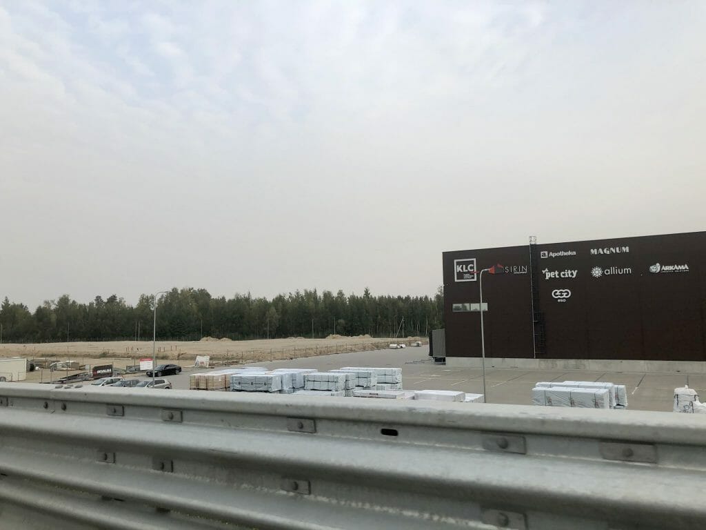 Kauno logistikos centras (Martinavos g. 8) - Warehouse / Distribution center - construction photos