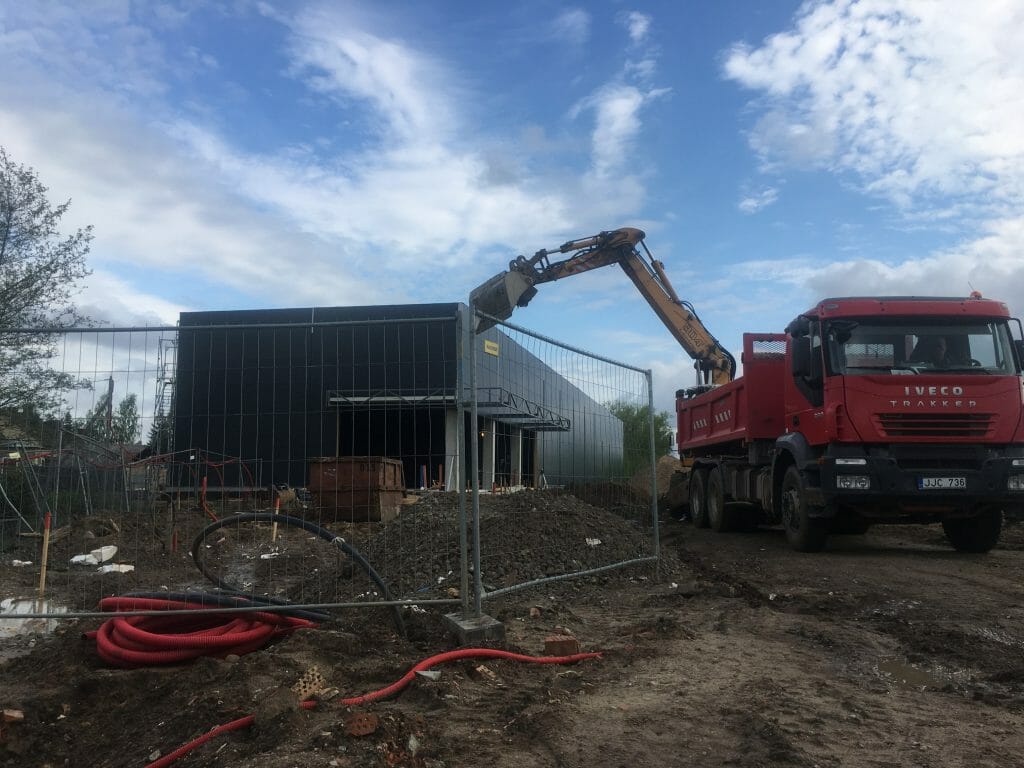 Rimi Žvaigždikių g. (Žvaigždikių g. 2) - Food store - construction photos