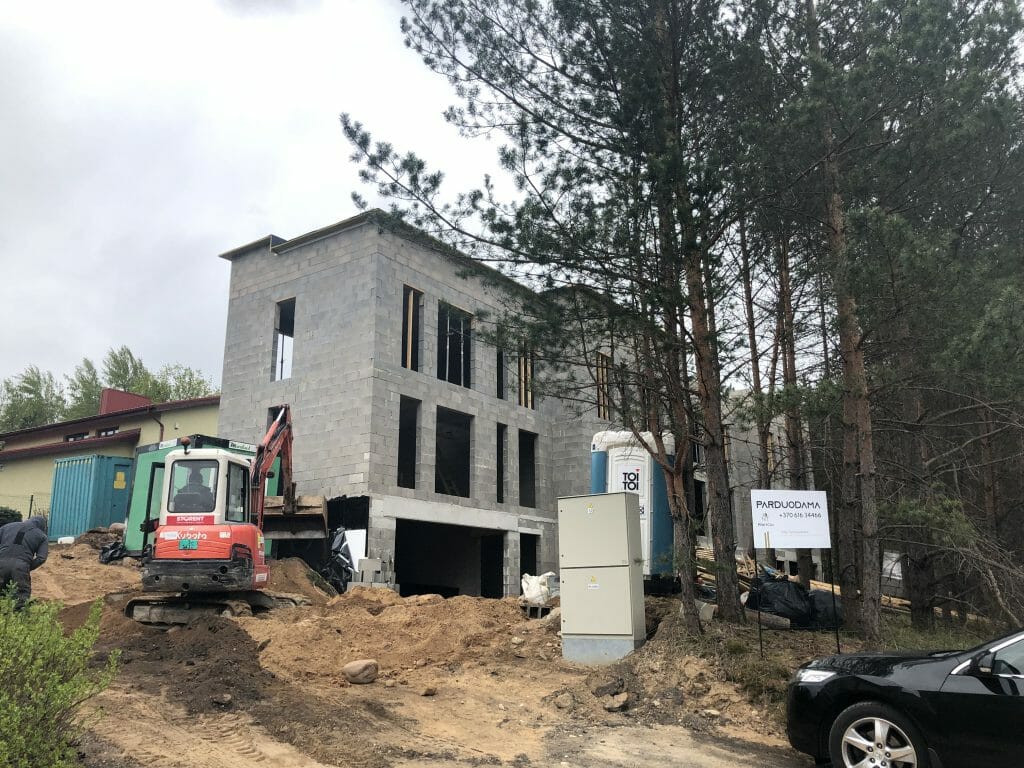 Baltupio g. 161B (Baltupio g. 161B) - Multi apartment - construction photos