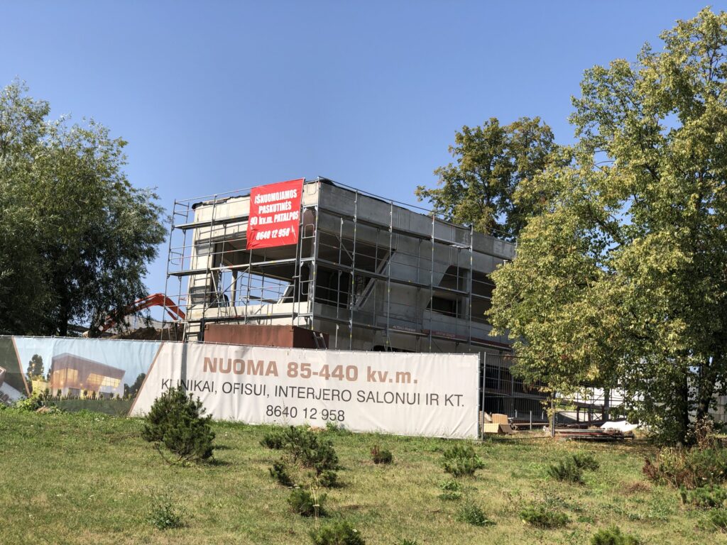 Liepų g. 61 (Liepų g. 61) - Clinic - construction photos