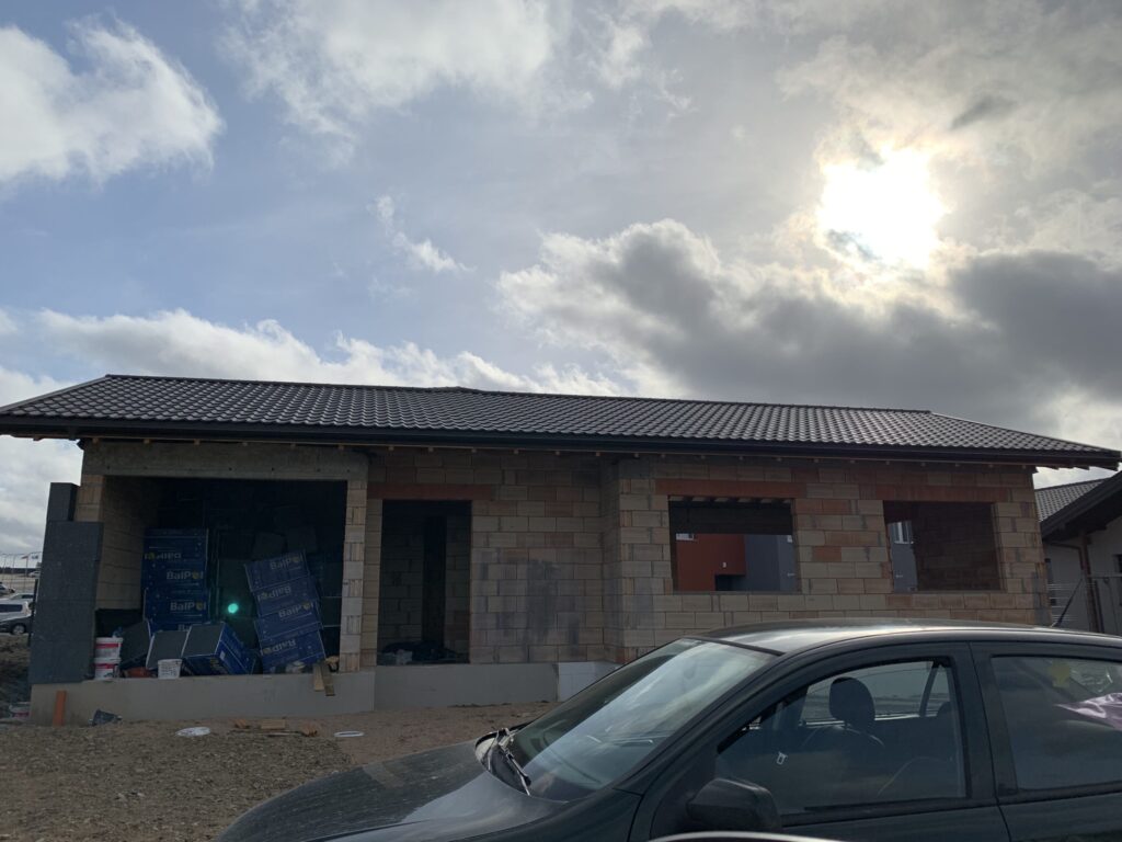 17 perlų (Uždaroji g.) - Private house community - construction photos