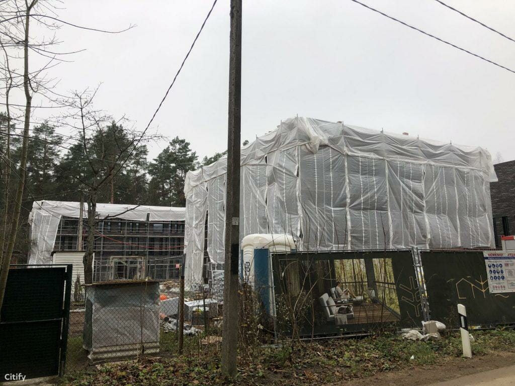 Svajonių 12 (Svajonių g. 12) - Multi apartment - construction photos