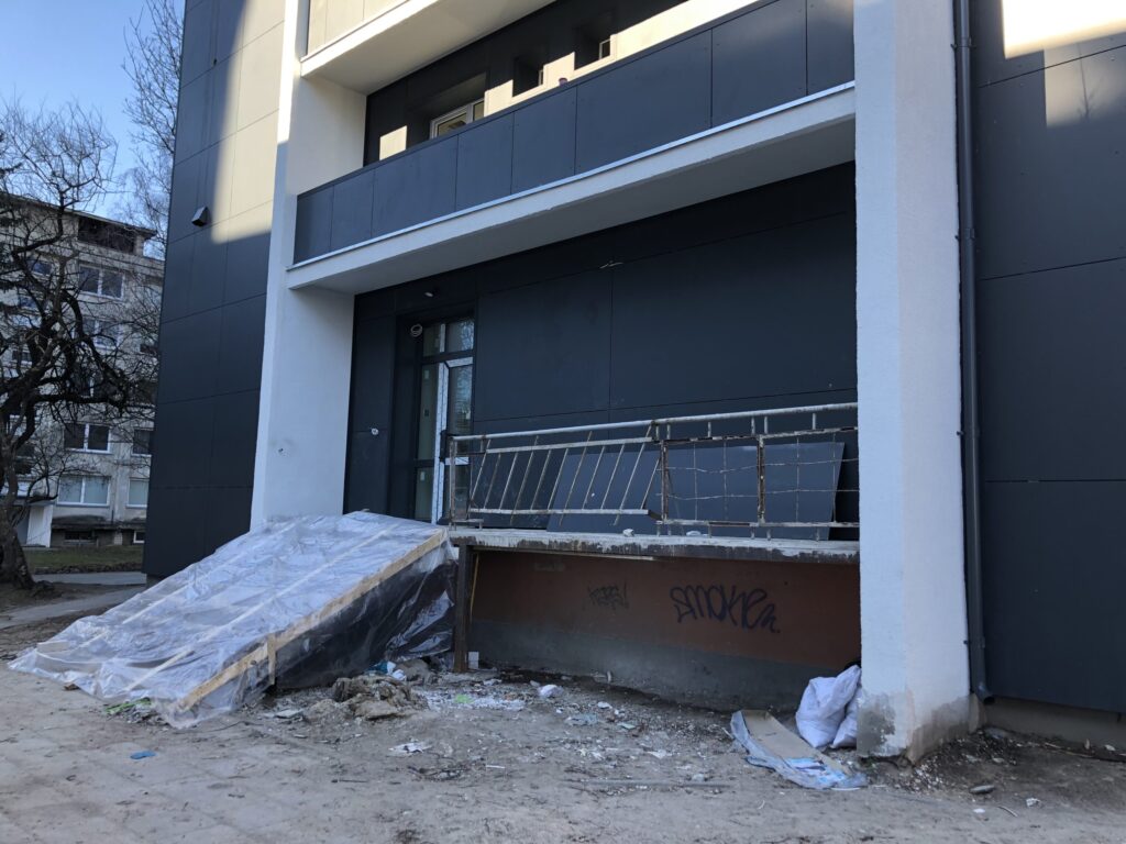 ST.41 (Studentų g. 41) - Co-living, Lofts - construction photos