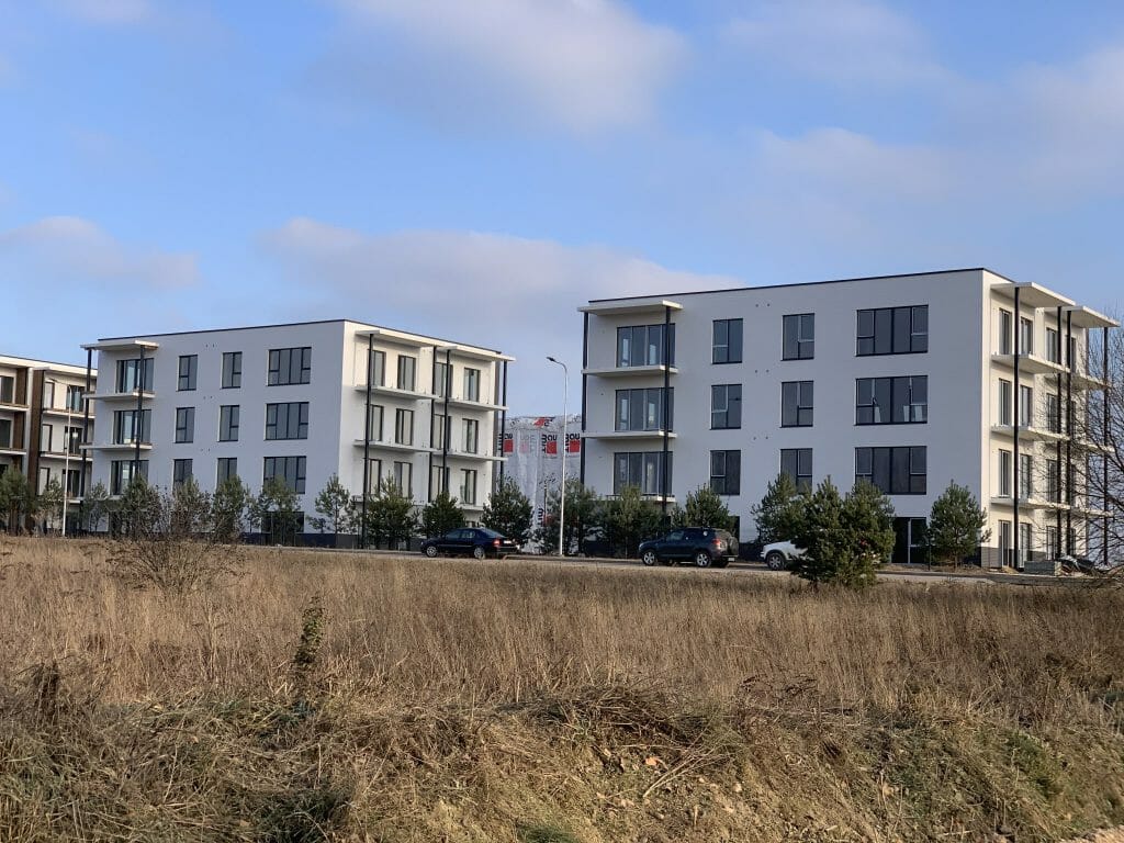 Naujosios Santariškės 1 etapas (Daujoto g. 4, 6, 8, 10) - Korterelamu - ehituse fotod
