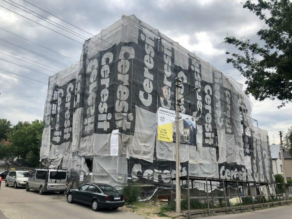 Petro namai (P. Kalpoko g. 3) - Daudzdzīvokļu nams - būvdarbu attēli