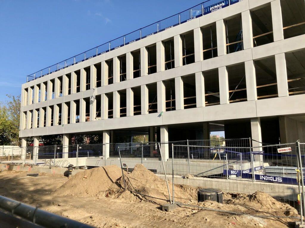 Freedom 36 (Laisvės pr. 36) - Office center - construction photos