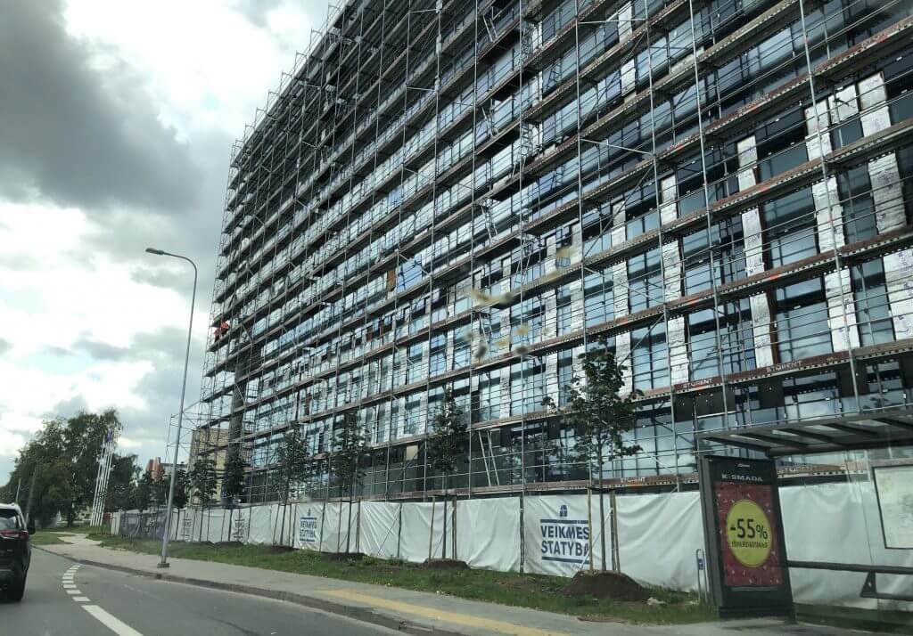 Avia Solutions Group (Dariaus ir Girėno g. 21A) - Office center - construction photos