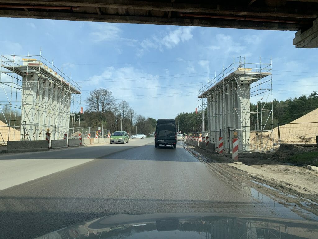 Islandijos pl. Kleboniškio tiltas 1 etapas (Islandijos pl.) - Bridge - construction photos