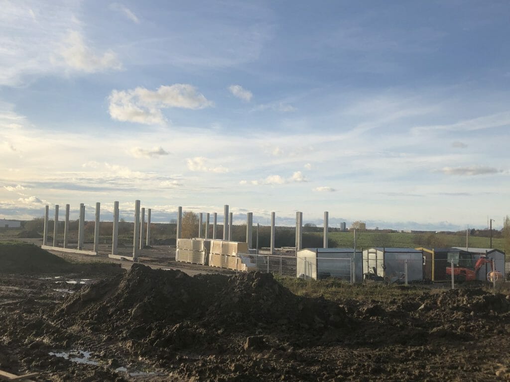 Lindestus parduotuvė (Arimų g. 21) - Non-food store - construction photos