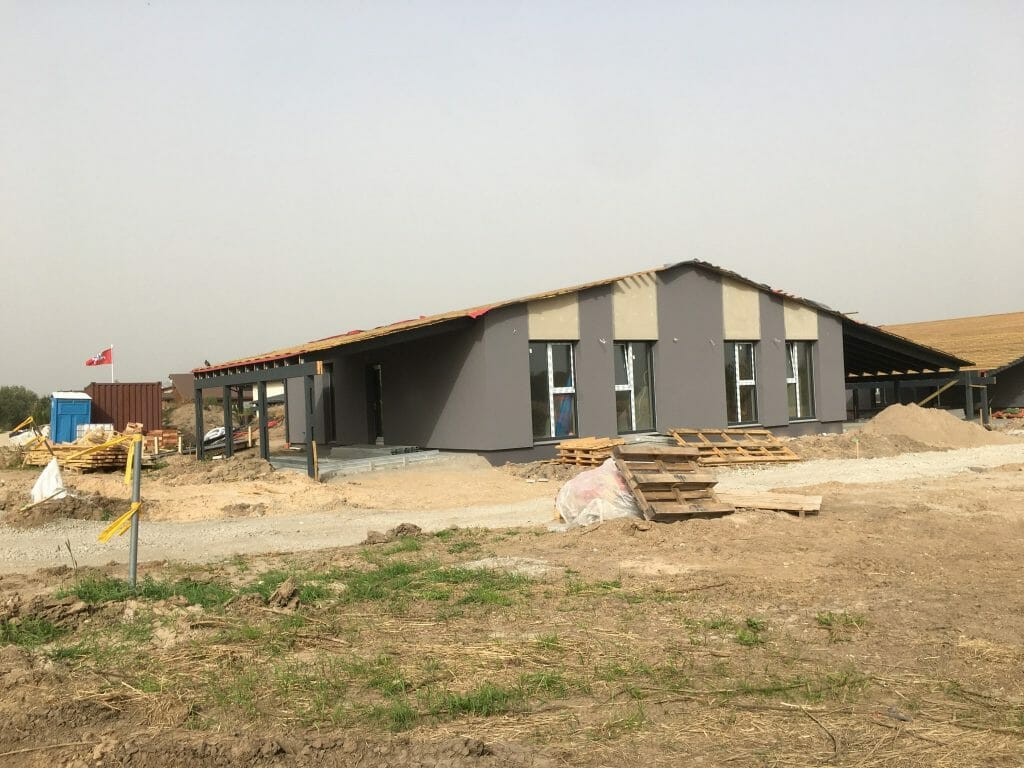 Sakalų namai (Minties g. 2, 4, 6, 8, 10, 12, 14) - Row housing - construction photos