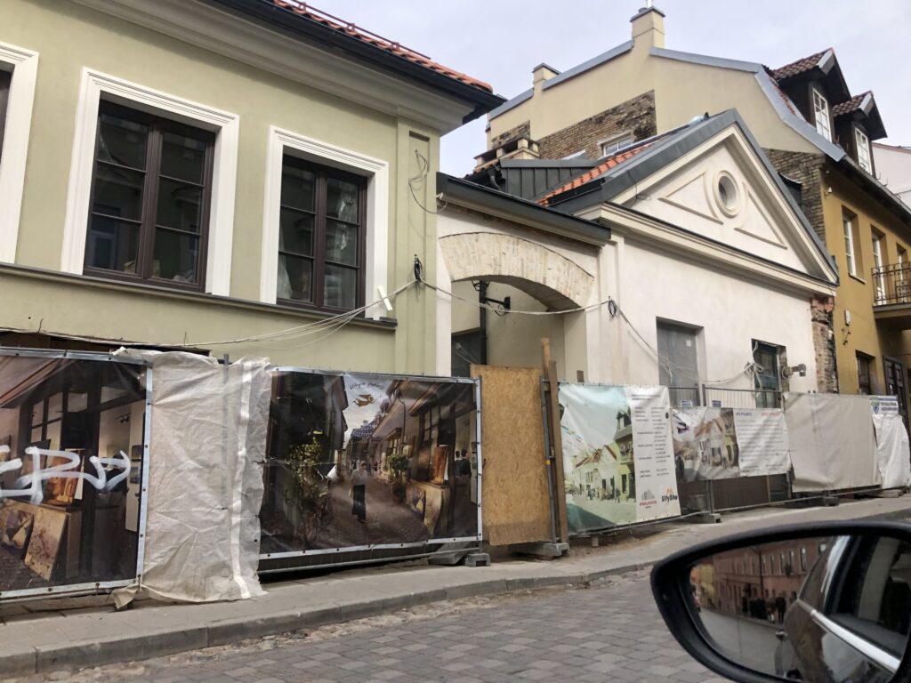 Užupio Mekas (Užupio g. 24) - Multi apartment, Non-food store - construction photos