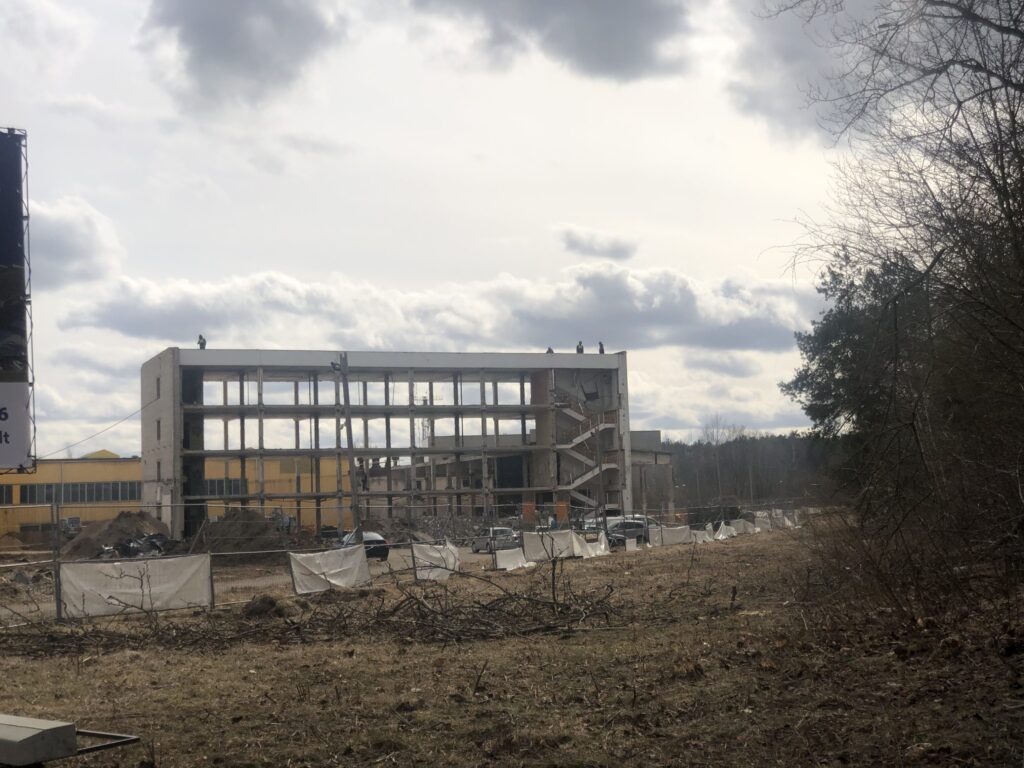 eMarket City 1 etapas (Eišiškių pl. 36) - Shopping center, Warehouse / Distribution center - construction photos