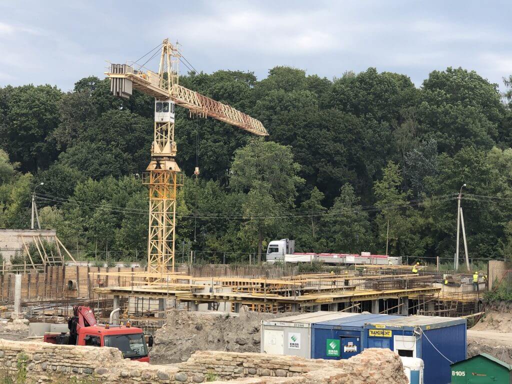 PAUPYS 7 etapas (Aukštaičių g. 19, Paupio g. 50) - Multi apartment - construction photos