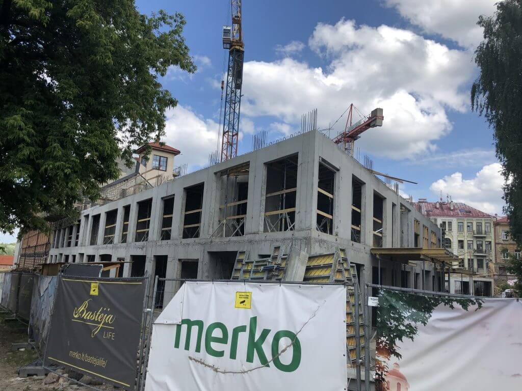 Bastėja Life (A. Strazdelio g. 5) - Multi apartment - construction photos