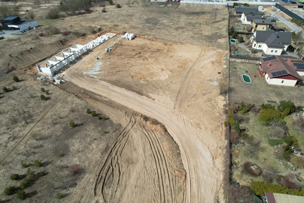 Suburbija 2.0 (Žozefo Pusjė g. 50) - Row housing - construction photos