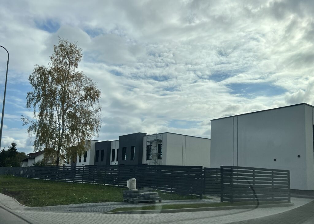 Varnės namai 3 etapas (Varnės g. 9) - Row housing - construction photos