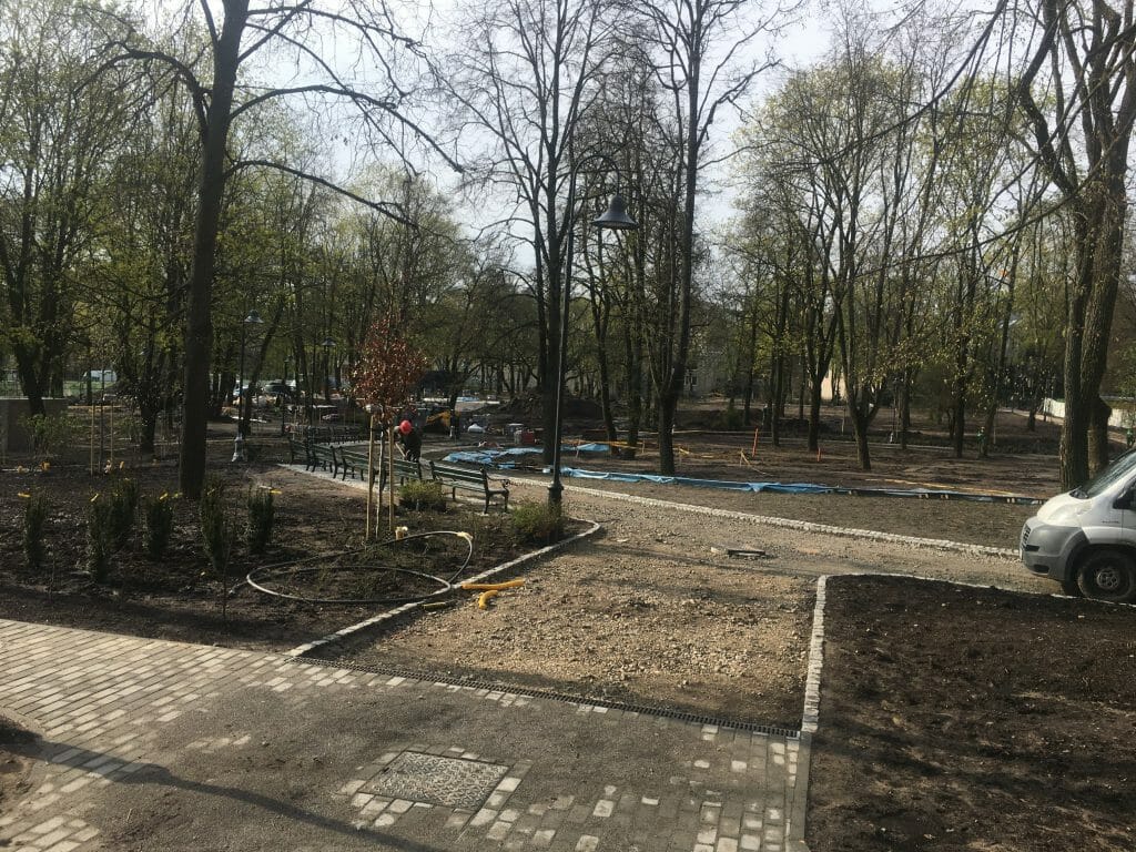 Reformatų parkas (Pylimo g.) - Parkas - statybų nuotraukos