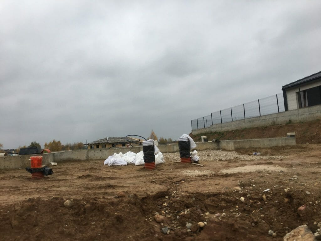 Vilniaus kalvos (Dusmenų g., Jovariškių g., Užutrakio g.) - Land plots - construction photos