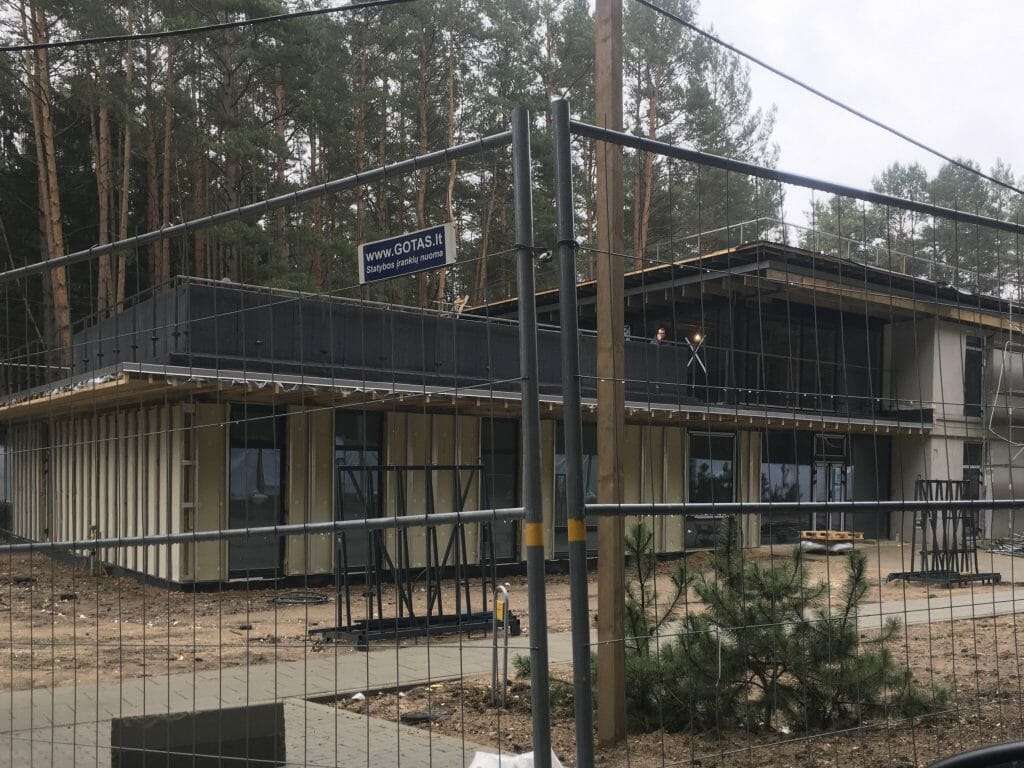 Garo fabrikas Pušyno kel. 25 (Pušyno kel. 25) - Viesnīca - būvdarbu attēli