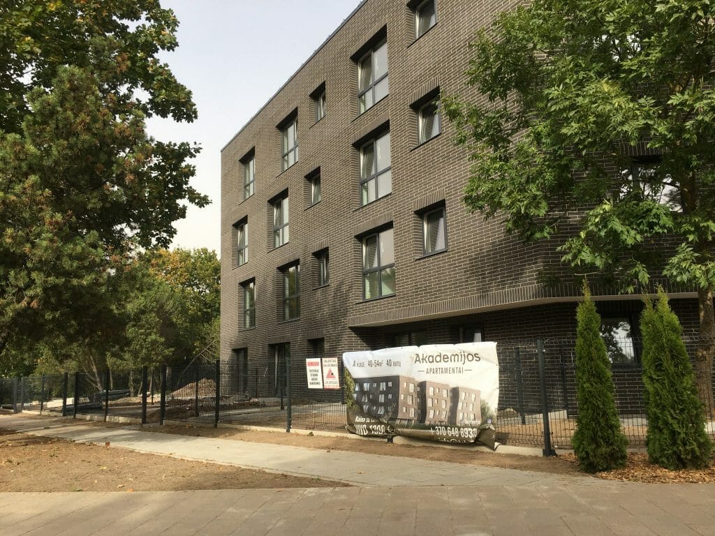 Akademijos apartamentai (Tako g. 7) - Multi apartment - construction photos