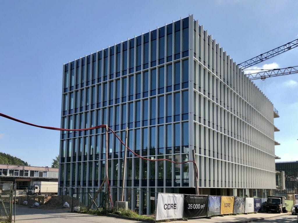 CORE (Ukmergės g. 126) - Office center - construction photos