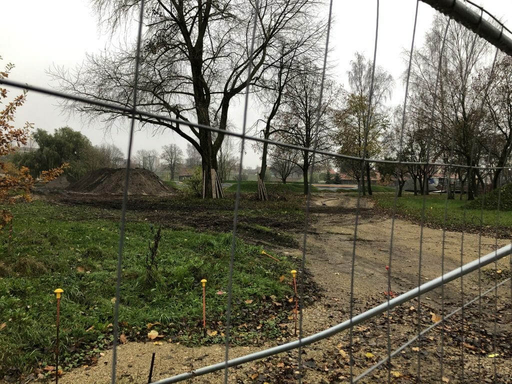 Danės krantinių rekonstrukcija (Danės g.) - Park - construction photos
