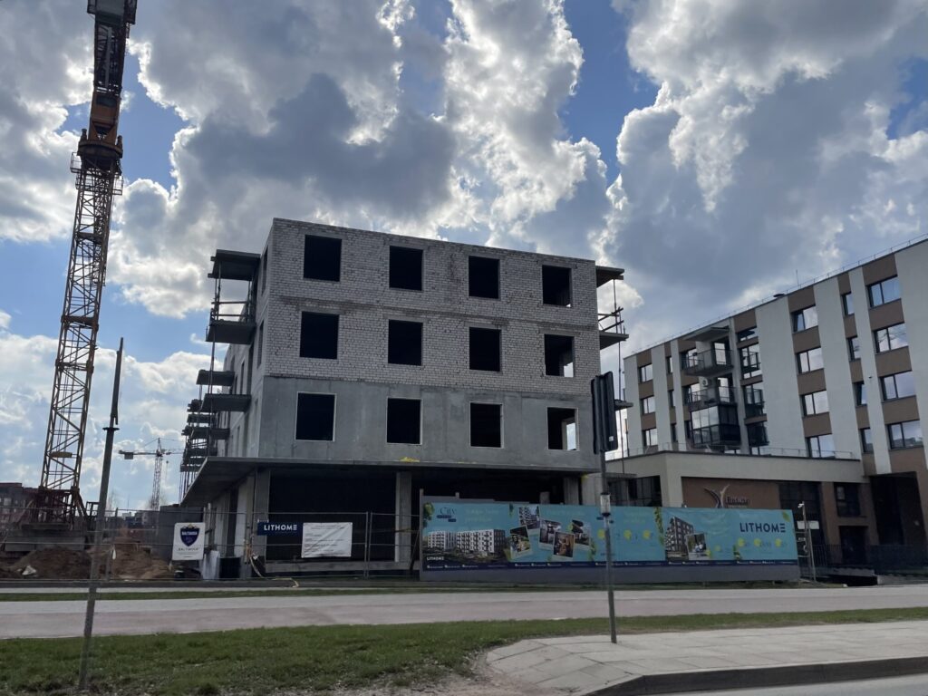 City Stories 1 etapas (A namas) (Pavilnionių g. 32) - Multi apartment - construction photos
