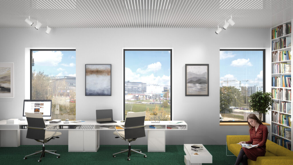 OXY Offices (Kernavės g. 86) - Biroju centrs - vizualizācija