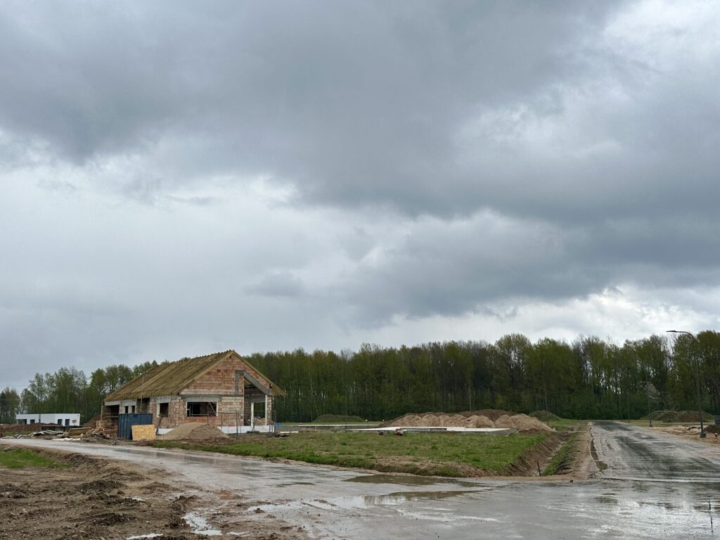 Kunigiškių perlas (Putpelių g., Fazanų g., Alksnyno g.) - Land plots - construction photos