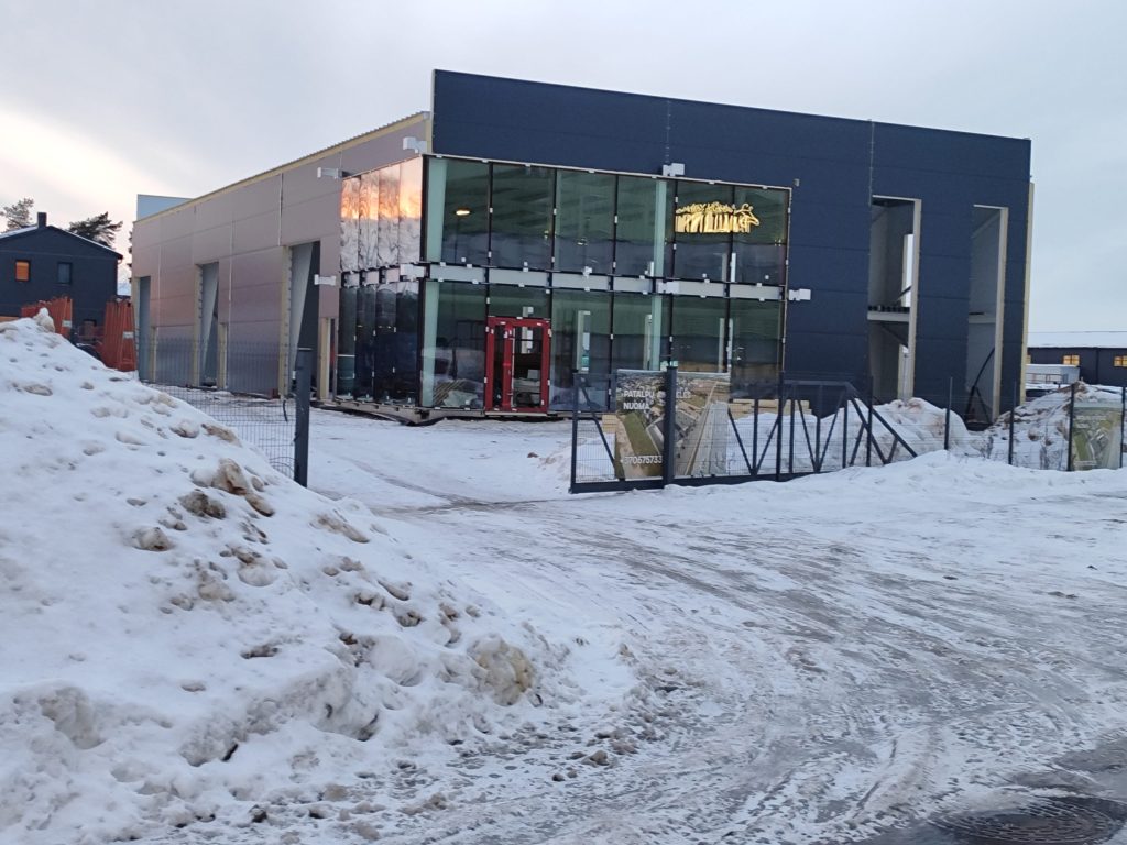 Ožiarūčių g. 8 (Ožiarūčių g. 8) - Ne maisto parduotuvė, Sandėlys / Platinimo centras - statybų nuotraukos