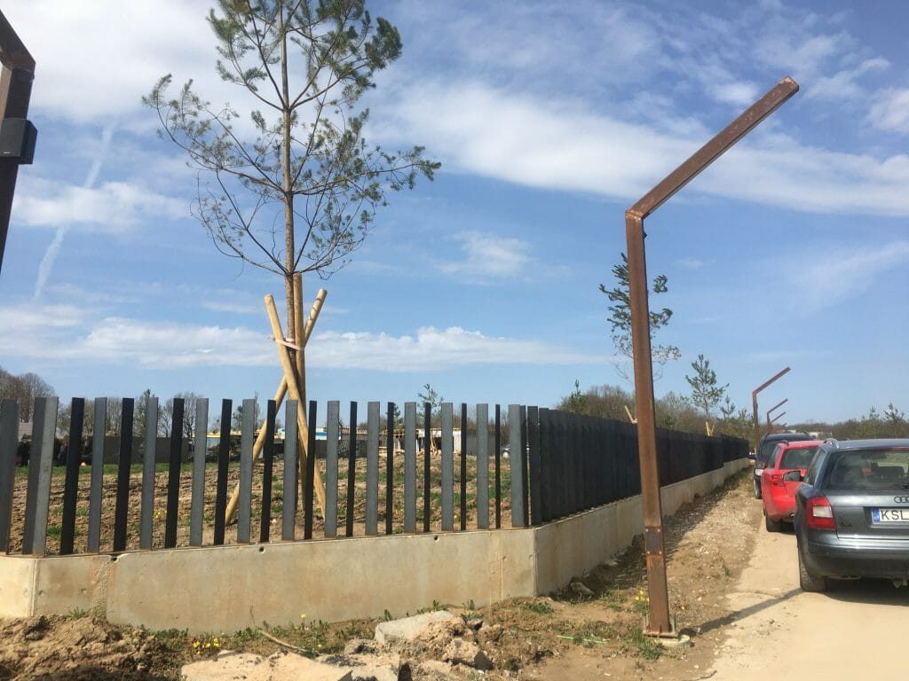 NOA namai (Perkūno al., Pūgos al., Kaitros al., Vandenio al.) - Private house community - construction photos