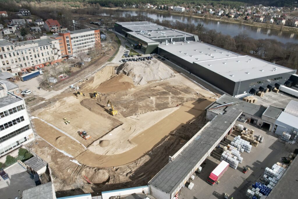 Kauno baldų gamykla 2 etapas (Drobės g. 68) - Light manufacturing - construction photos