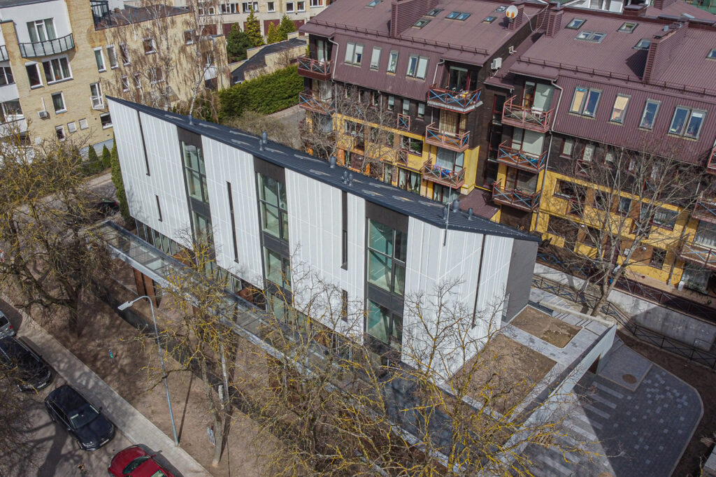 Lūšių 19 (Lūšių g. 19) - Row housing - construction photos