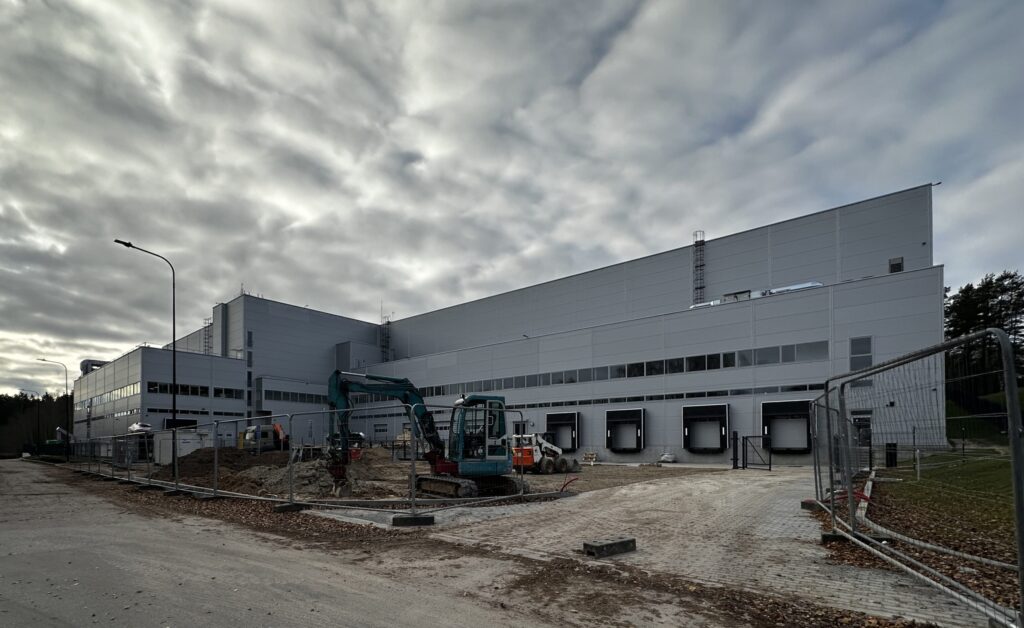 Reisswolf sandėlis 2 etapas (Motorų g. 9) - Warehouse / Distribution center - construction photos