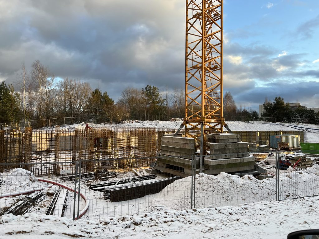 Vyšnios 3 etapas (Karaliaučiaus g. 33, 42) - Multi apartment - construction photos